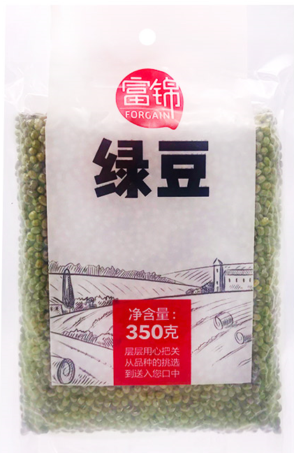 富锦绿豆350克
